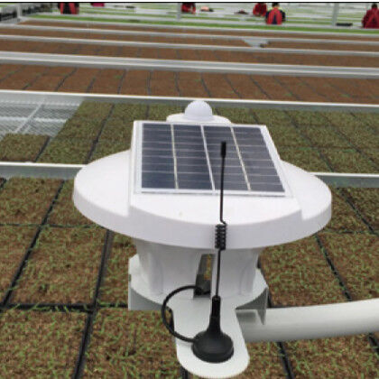 সর্বোত্তম জলবায়ু নিয়ন্ত্রণের জন্য AC220V পাওয়ার এবং 0~50000 PPM CO2 ঘনত্ব মিটার সহ বুদ্ধিমান গ্রিনহাউস মনিটরিং সিস্টেম